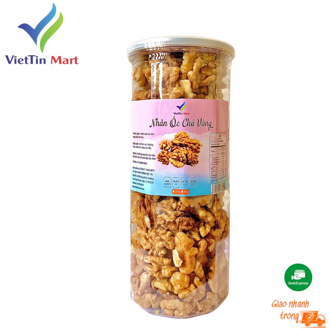 Nhân Óc Chó Vàng Viettin Mart 500g