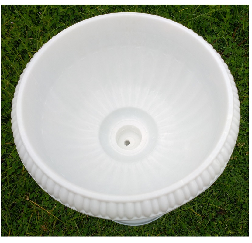 10 Chậu LY nhựa kèm ĐẾ tách rời, trồng hoa, cây cảnh, sen... Size3 Kt: 30x45