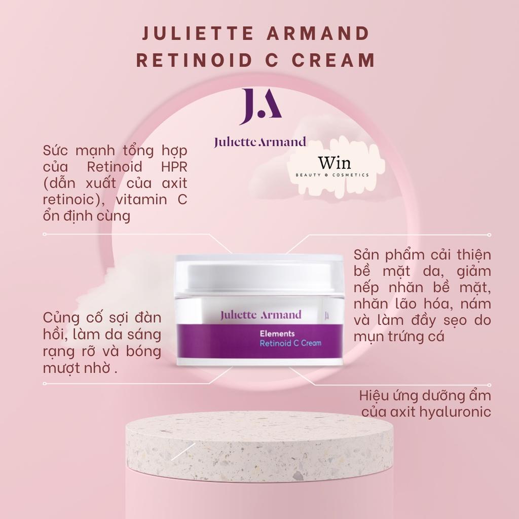 Kem dưỡng tái tạo, chống oxy hoá Juliette armand Retinoid C Cream