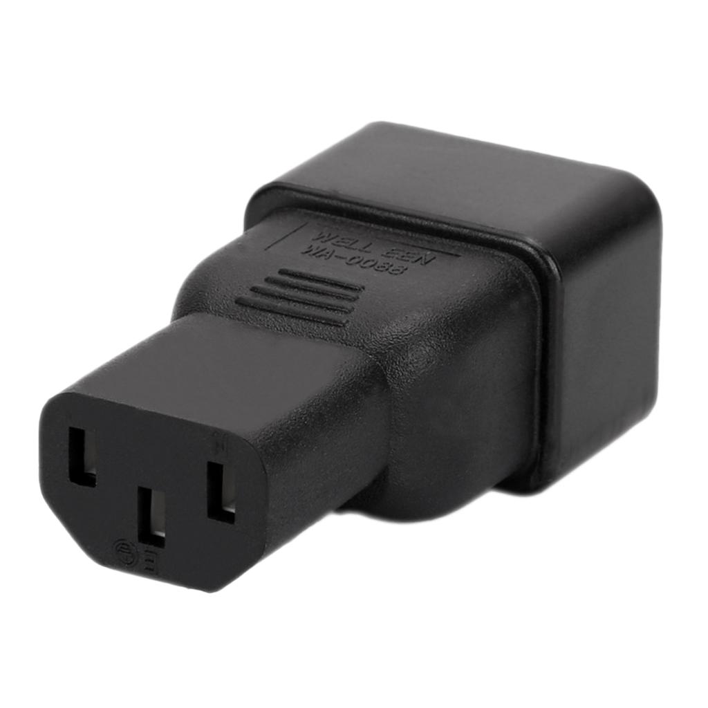 IEC 320 C20 3 Nam Để C13 Cắm Cái Bộ Chuyển Đổi Nguồn Điện Adapter
