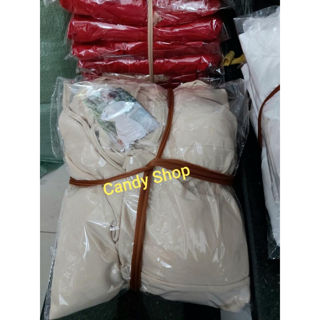 Đầm body rút dây cổ yếm đan dây lưng kèm mút
