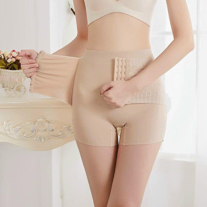 QUẦN ĐÙI MẶC VÁY GEN BỤNG CÀI KHUY SIÊU TÔN DÁNG