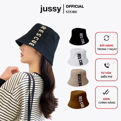 Mũ Bucket Rescue Vành Cụp Jussy Fashion Nhiều Màu Phong Cách Nón Tai Bèo Nam Nữ Thời Trang Ulzzang Unisex Chất Vải Kaki