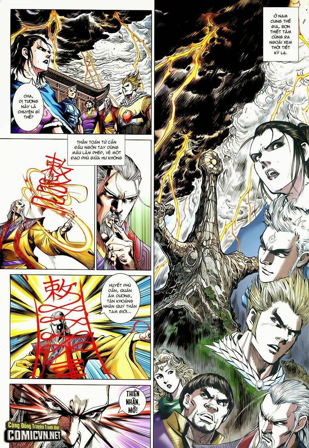 thần binh vấn thiên chapter 36 13