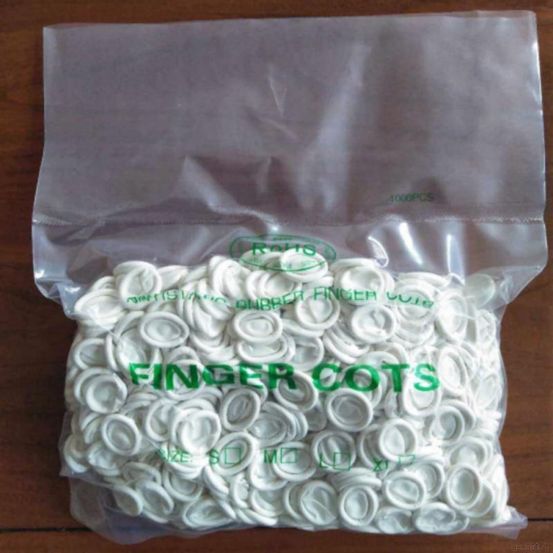 Bộ bao bọc ngón tay bảo vệ dùng 1 lần bằng latex