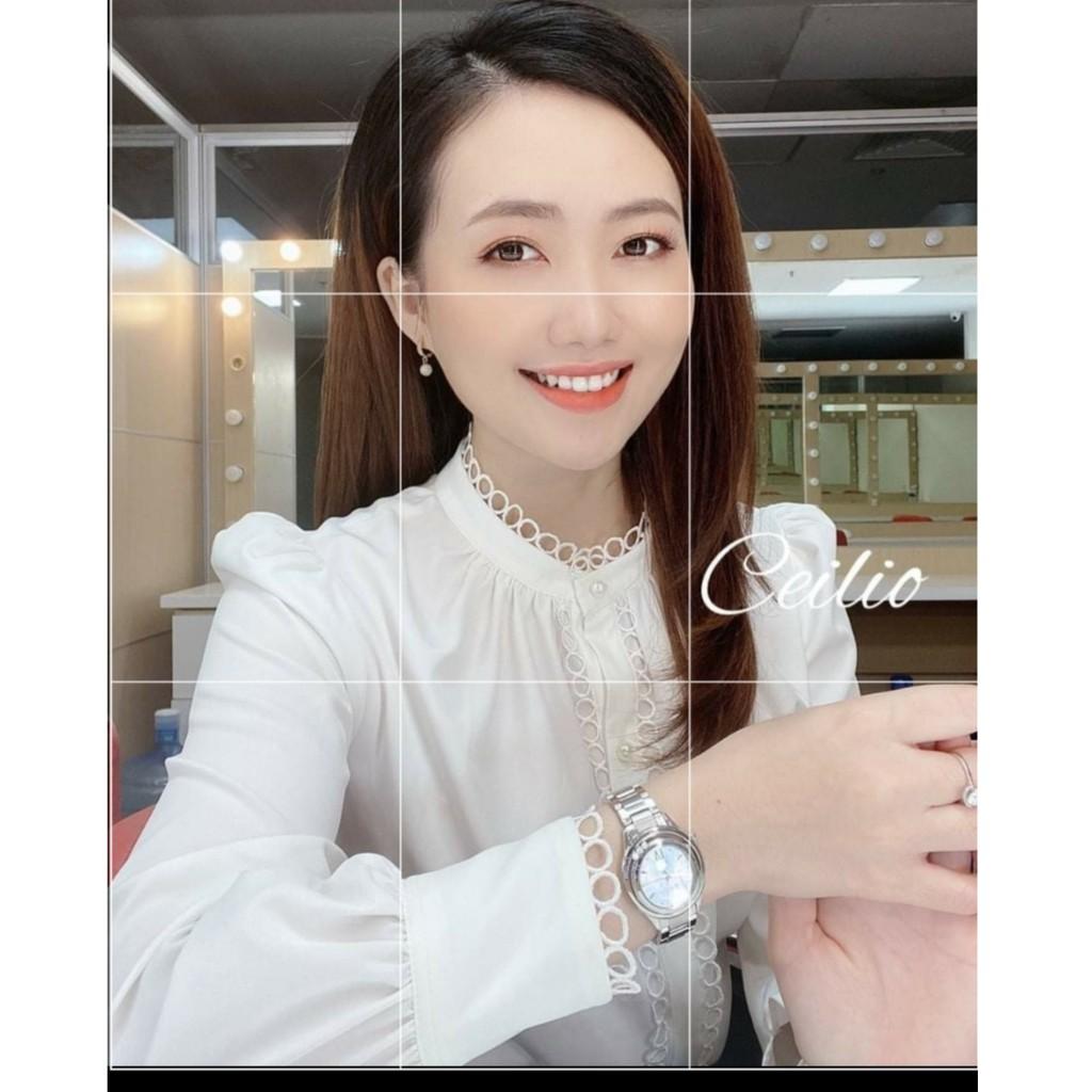 ÁO SƠ MI TRẮNG REN LỖ AM78