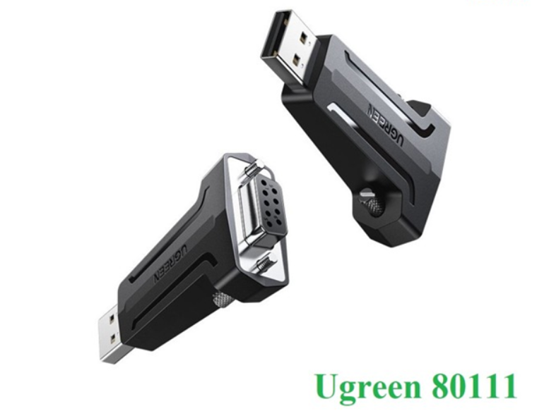 Đầu chuyển đổi USB 2.0 sang Com RS232 Ugreen 80111 - Hàng chính hãng