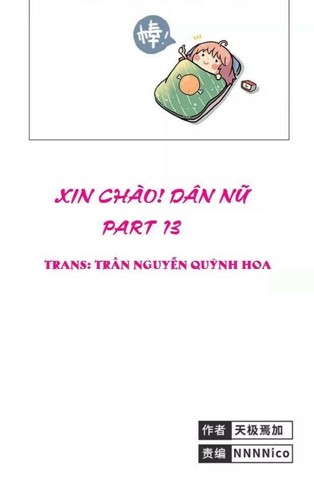 xin chào! dân nữ chapter 13 1