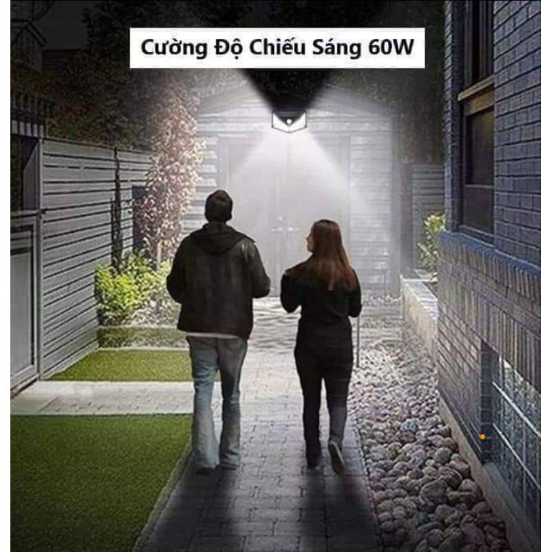 Đèn năng lượng cảm biến mặt trời 100 led