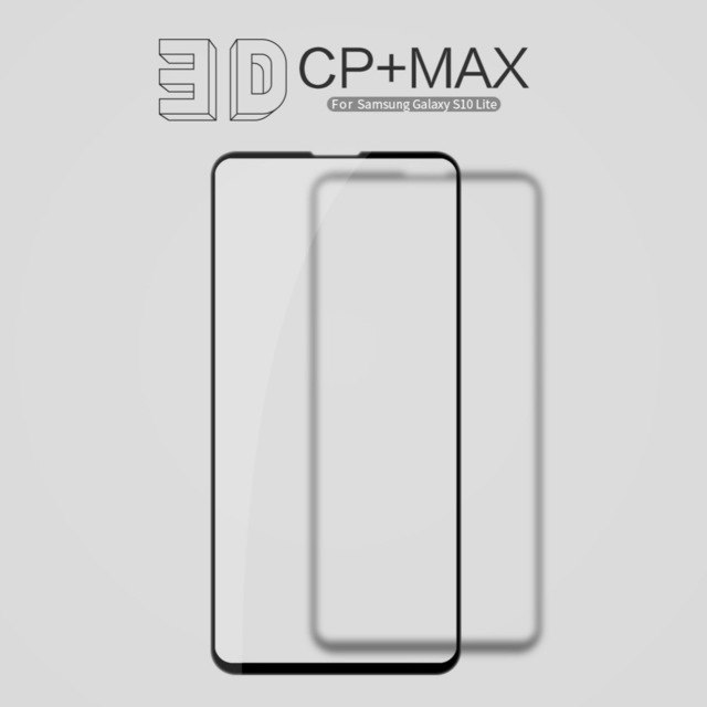 Kính Cường Lực full 3D Samsung Galaxy S10 Plus hiệu Nillkin CP+Max ( mỏng 0.23mm, Kính ACC Japan, chông lóa, hạn hế vân tay) - Hàng chính hãng