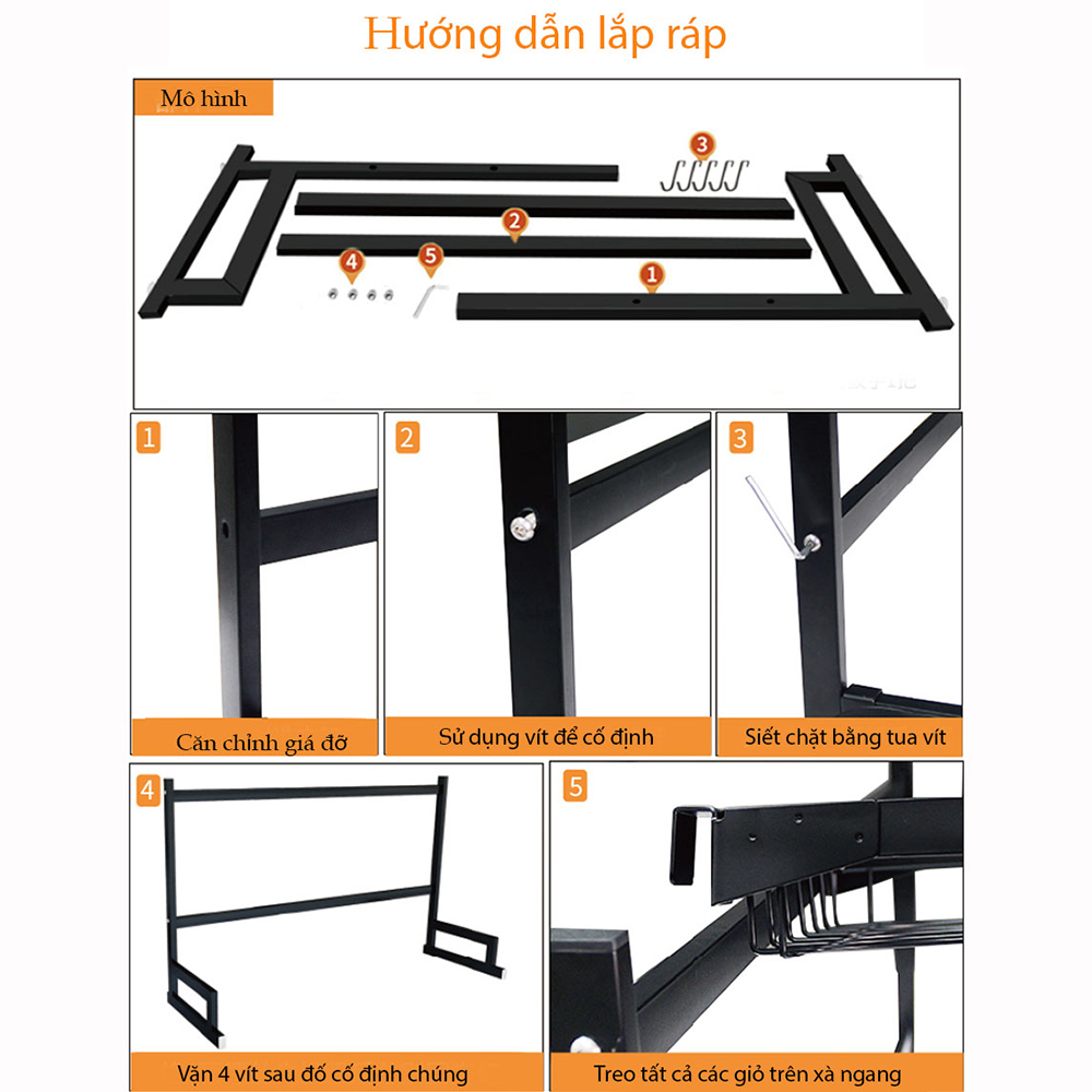 Kệ Chén Bát Đa Năng Schmidt Inox 2 Tầng, Giá Để Bát Đũa, Kệ Úp Đĩa Thông Minh, Ke De Do, Gia Up Bat, Thiết Kế  Kiểu Dáng Sang Trọng , Lắp Đặt Dễ Dàng- Hàng Chính Hãng