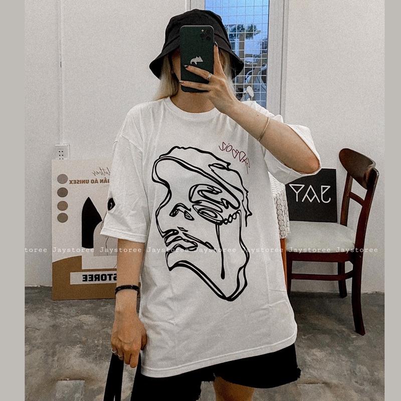 Áo Thun Tay Lỡ Unisex Sadboiz SAD STORY màu ĐEN/TRẮNG/Nam nữ unisex -/- Jaystoree