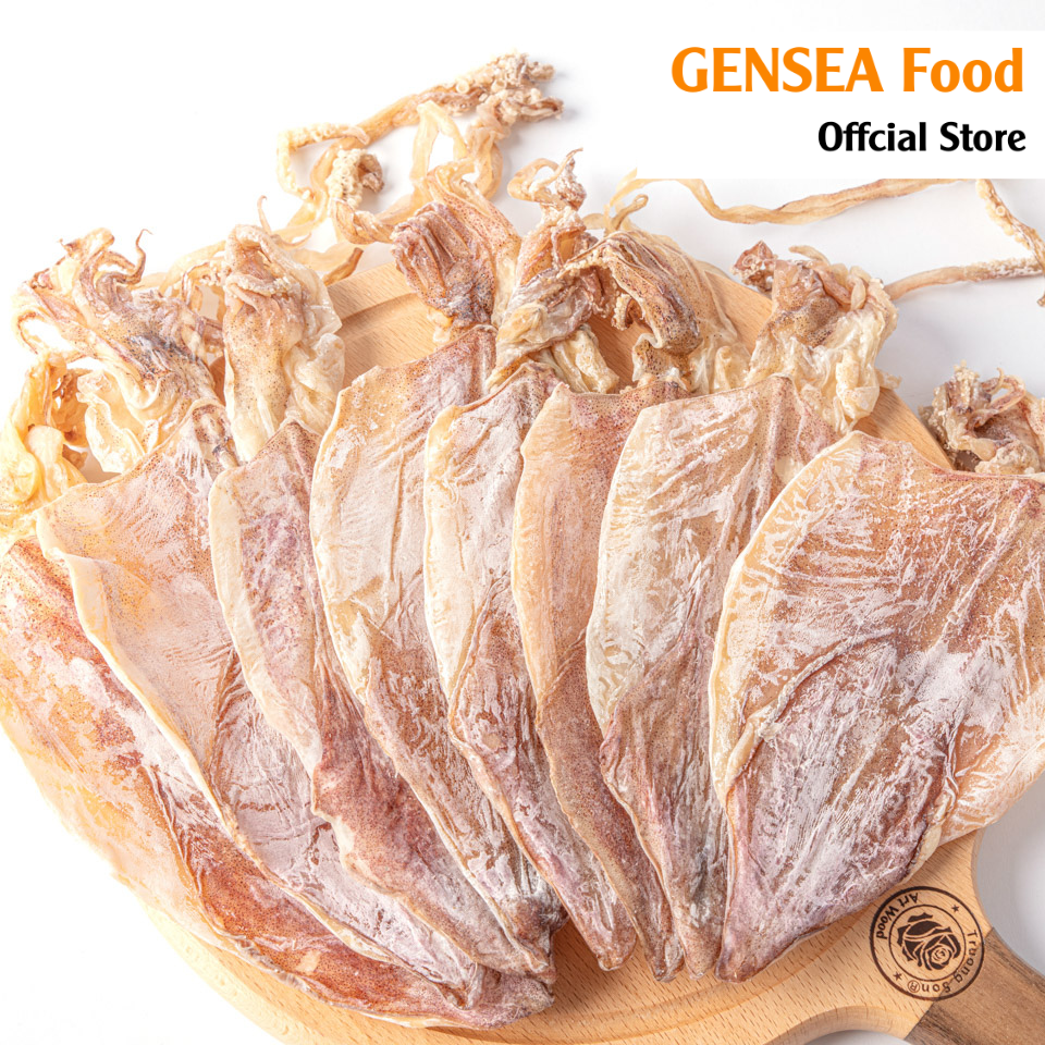 Mực Khô Phú Quý GENSEA Food G1070 Loại 1 Không Chất Bảo Quản Ngọt Tự Nhiên