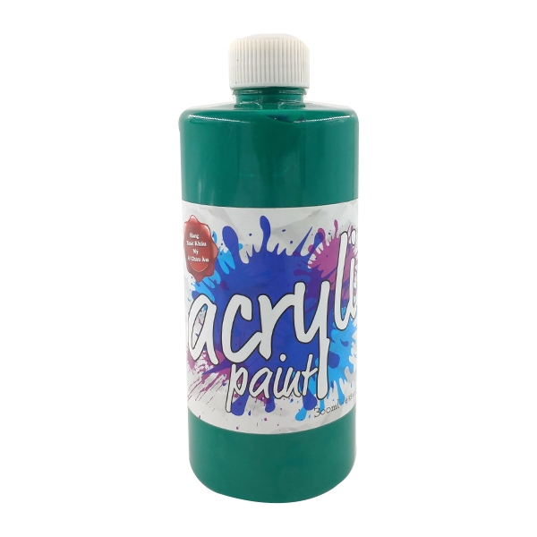 Chai Màu Vẽ Acrylic-300Ml - Xanh Lá Đậm