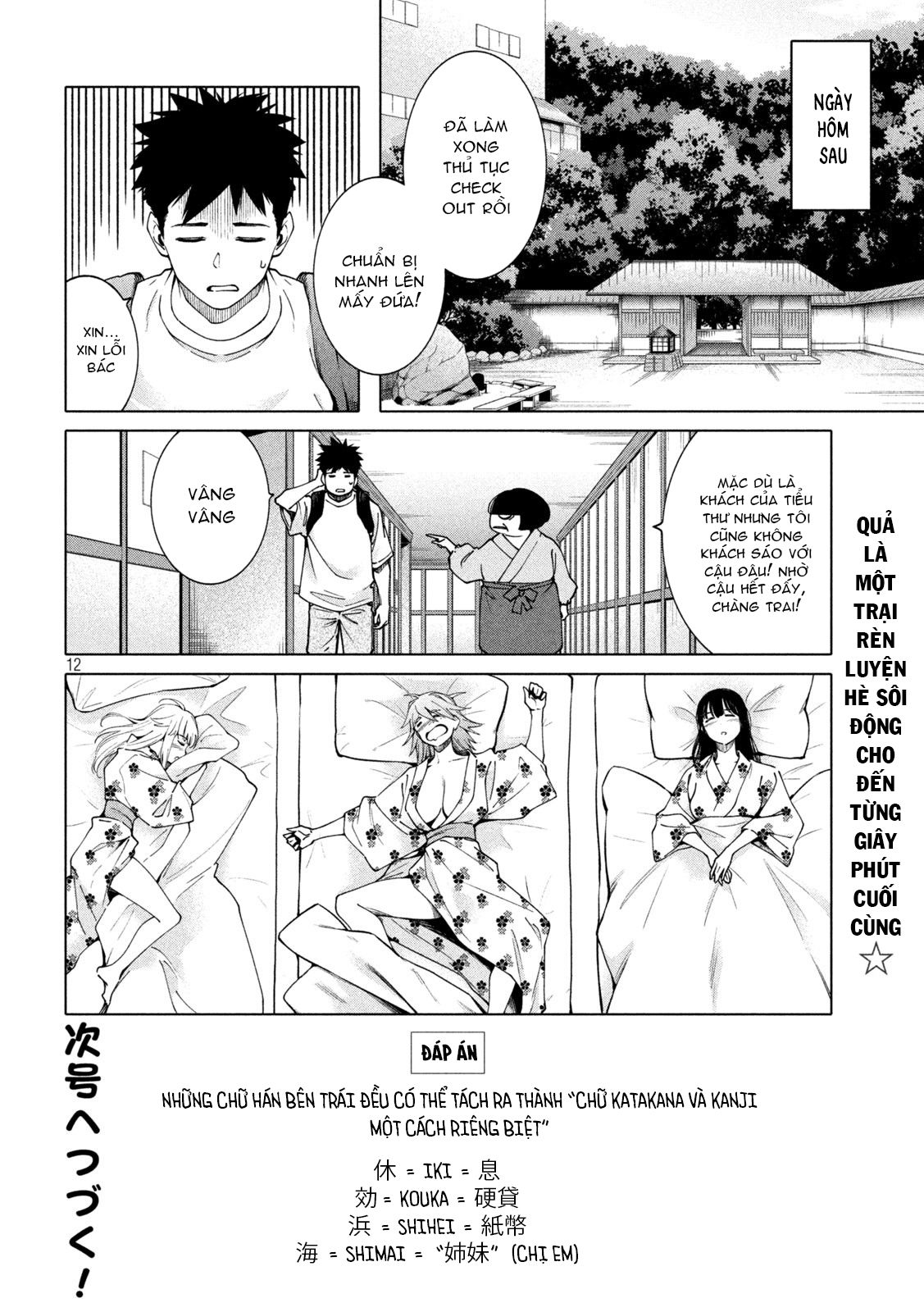 điều còn khó hơn cả việc giải đố chapter 13 12