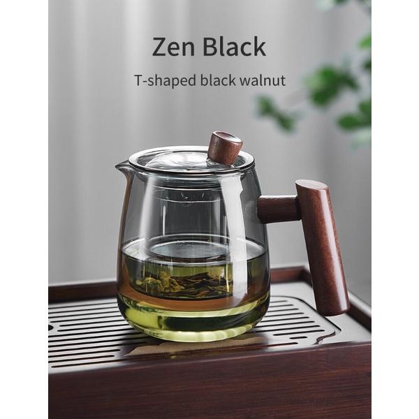 Bộ Ấm Trà 4 ly Thủy Tinh borosilicat Tea Ceremony Pot cao cấp