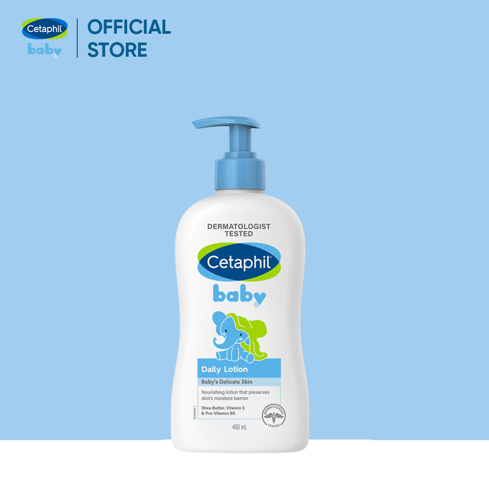 Sữa dưỡng thể dịu lành cho bé Cetaphil Baby Daily Lotion 400ml