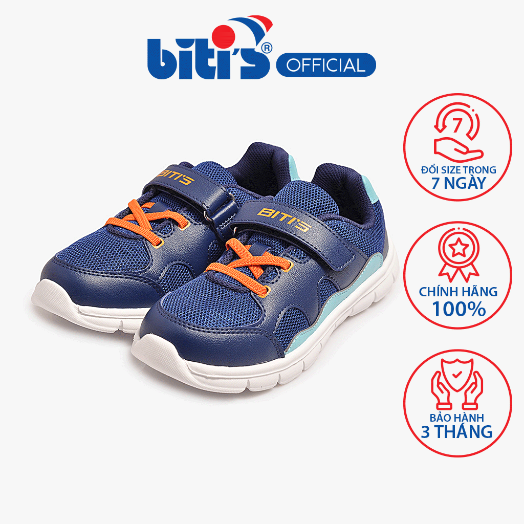 Giày sneaker thể thao Bé trai Biti's DSB139101XNH (Xanh nhớt)