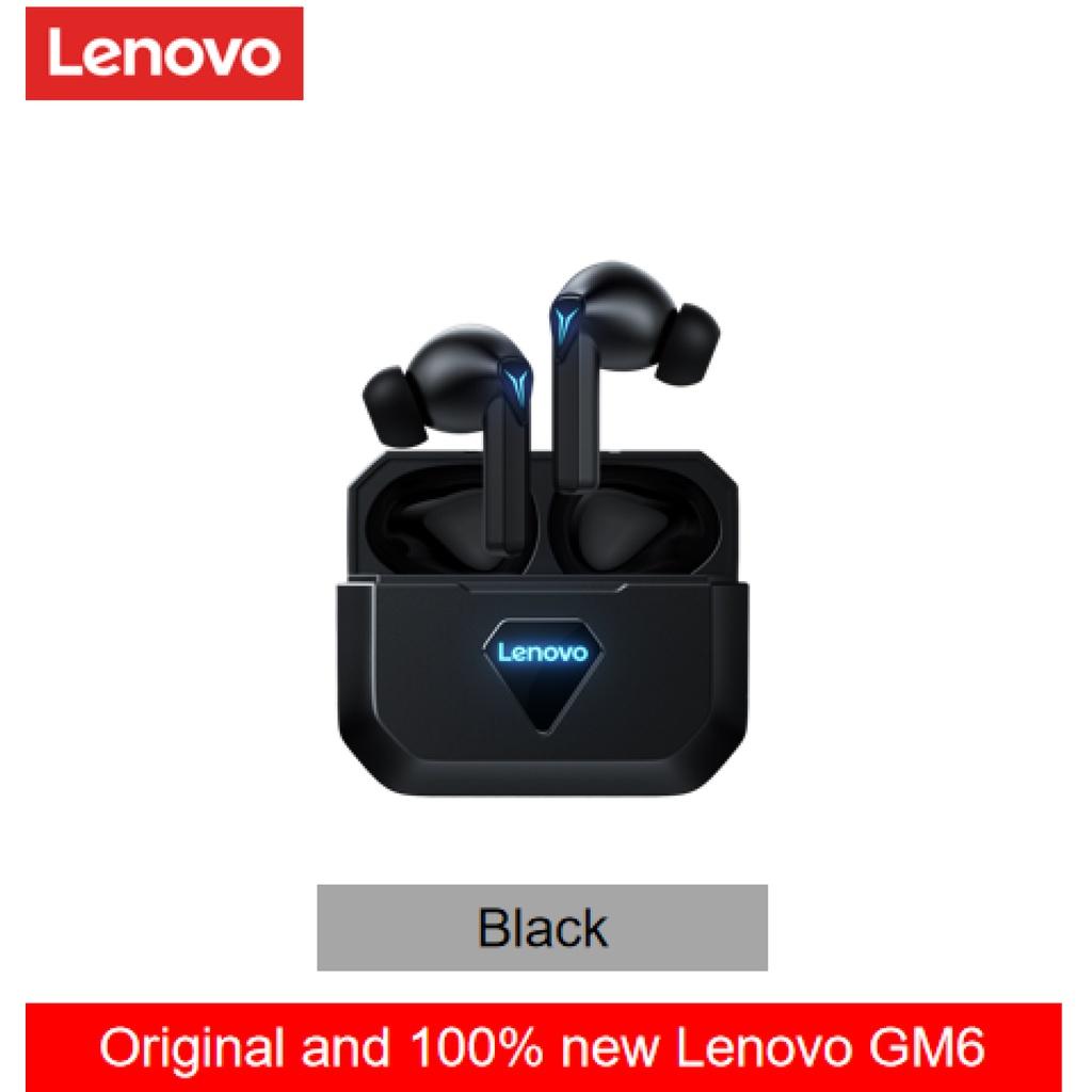 Lenovo GM6 Tai nghe chơi game Bluetooth 5.0 Chất lượng âm thanh HD Giảm tiếng ồn không thấm nước-Hàng chính hãng