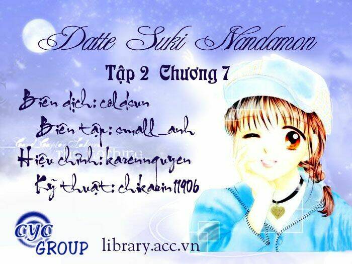 datte suki nan damon chapter 7 34