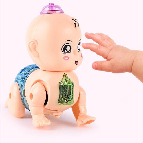 Đồ Chơi Em Bé Phát Nhạc Tập Bò Vui Nhộn Dành Cho Các Bé