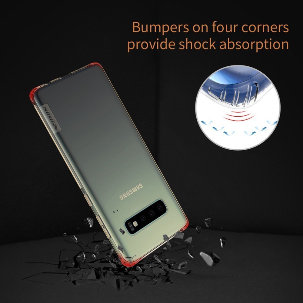 Ốp lưng dẻo dành cho Samsung Galaxy S10 Plus hiệu Nillkin - Hàng chính hãng