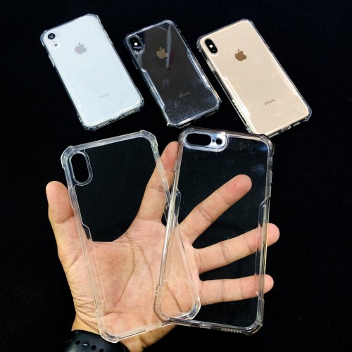 Ốp lưng chống sốc cao cấp Xundd cho các dòng iPhone 7 Plus / 8 Plus - X/XS - XR - XS Max - 11 - 11 Pro - 11 Pro Max Trong suốt - Hàng nhập khẩu