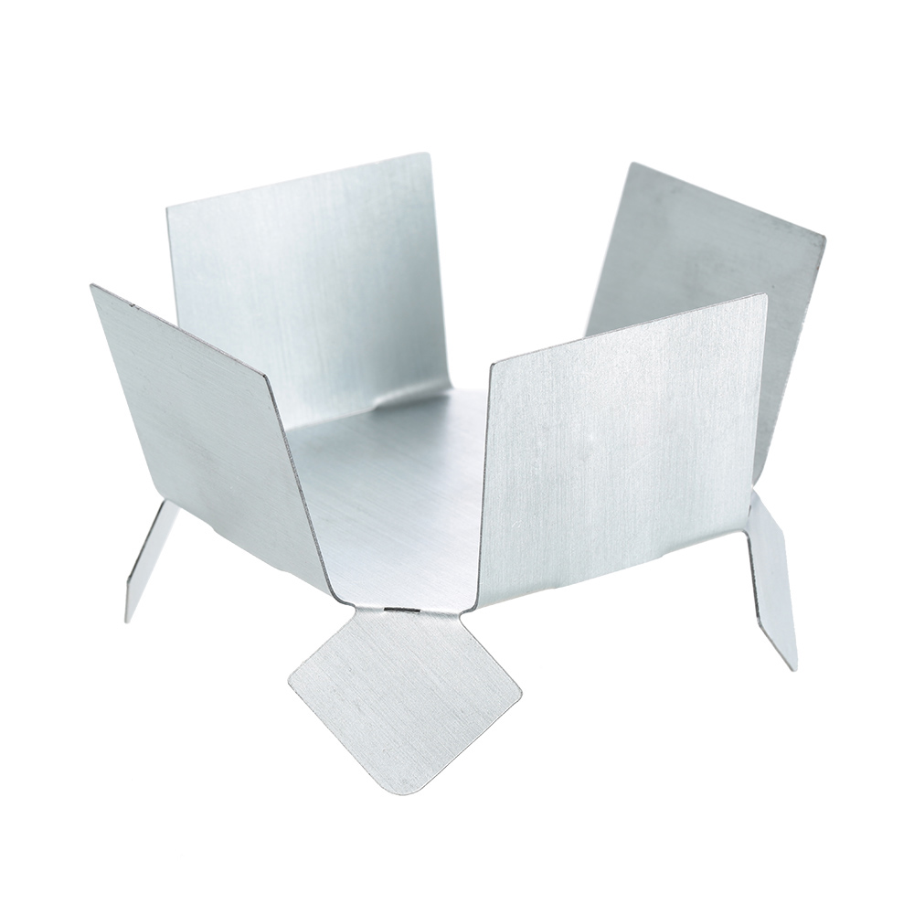 Dụng Cụ Giữ Nồi Di Động Bằng Thép Không Gỉ Có Thể Gấp Được Có Khay Đốt Nhiên Liệu