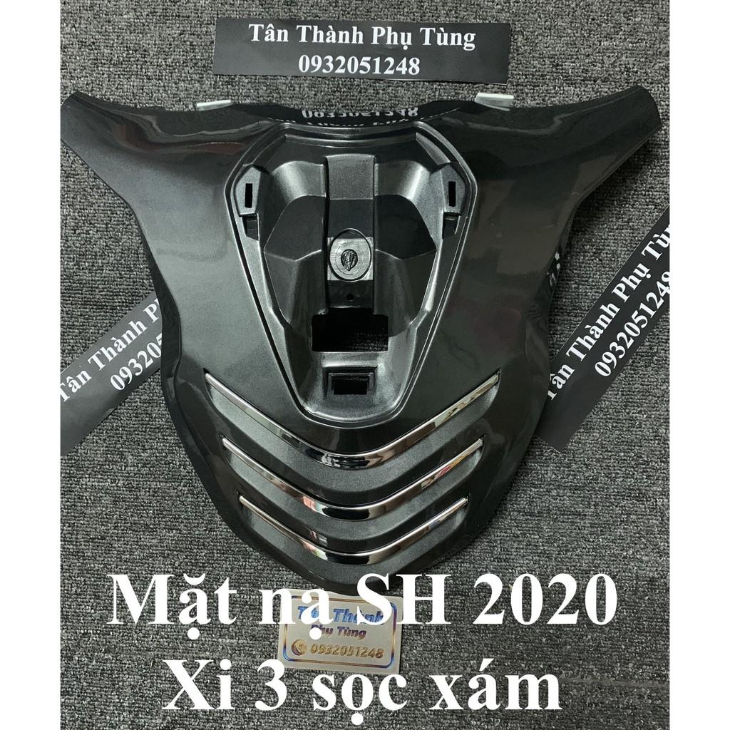 Mặt nạ dành cho xe SH 2020 kiểu 3 Sọc Xi màu Xám