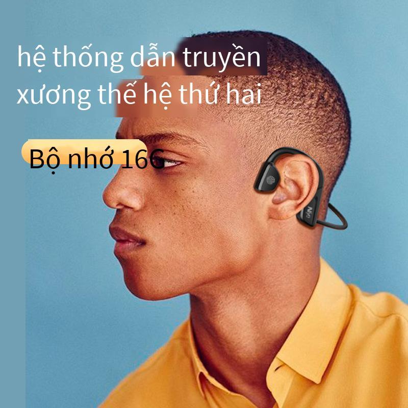 Cửa hàng hàng đầu thuận lợi nhất dẫn truyền xương thật tai nghe bluetooth tập thể dục chạy đặc biệt treo cổ không dây năm mới treo