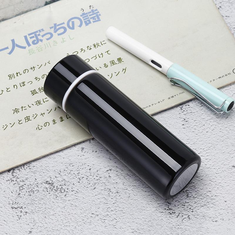 150 Ml Mini Hoạt Hình Dễ Thương Giữ Nhiệt Treo Tường Đôi Bình Giữ Nhiệt Chân Không Thép Không Gỉ Cách Nhiệt Termos Chai Du Lịch Di Động Chân Váy Thun Ly