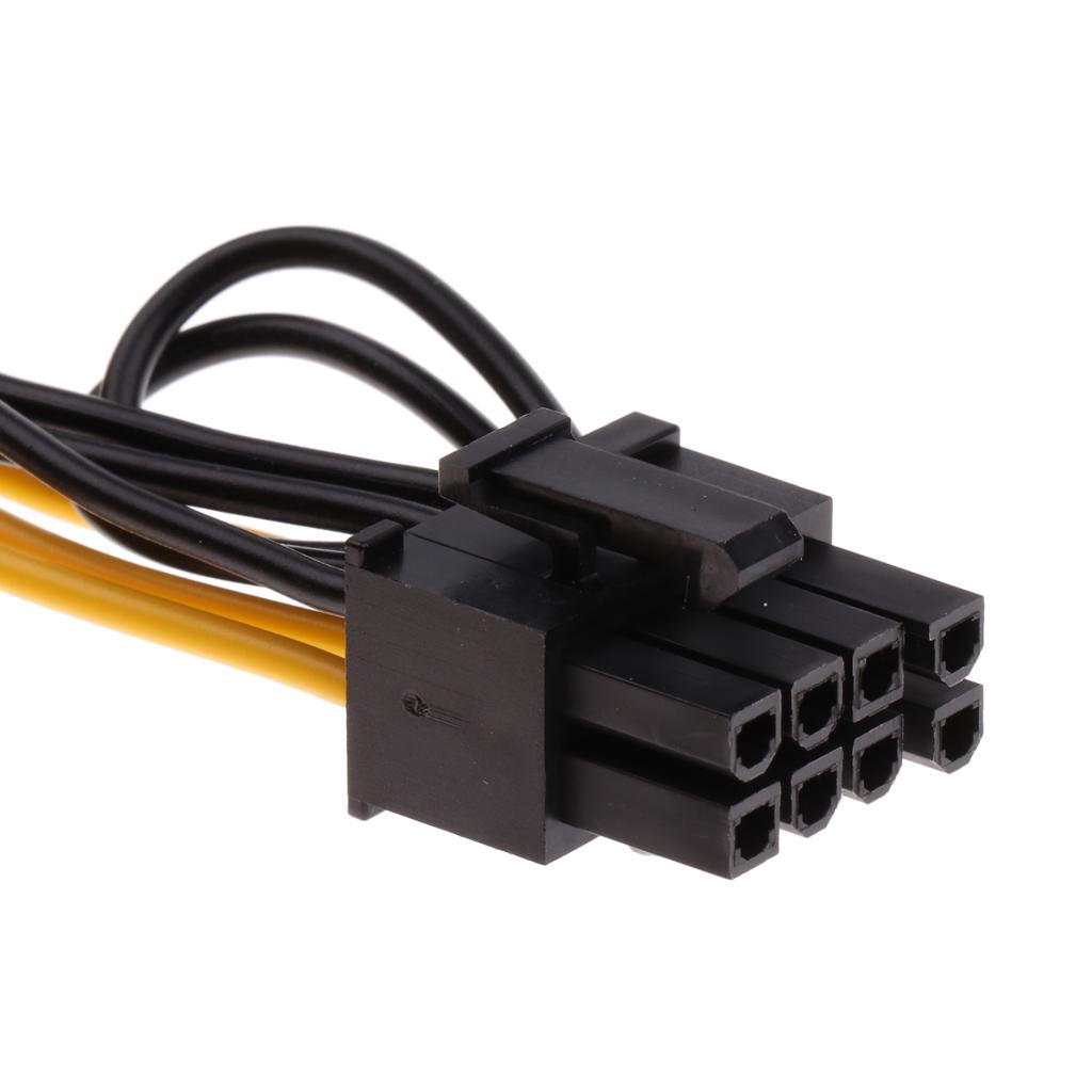PCI-E 6-pin To 2x 8 pin Power Splitter Cable PCIE PCI Express