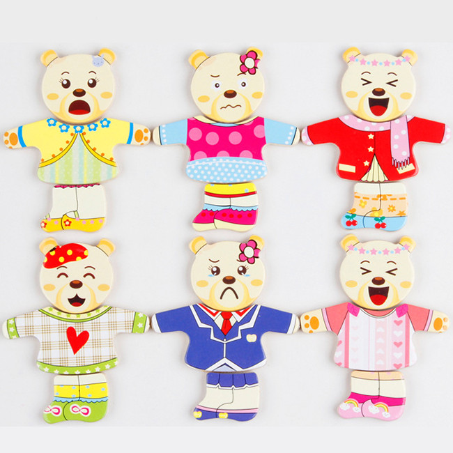 Đồ chơi thay quần áo cho gấu