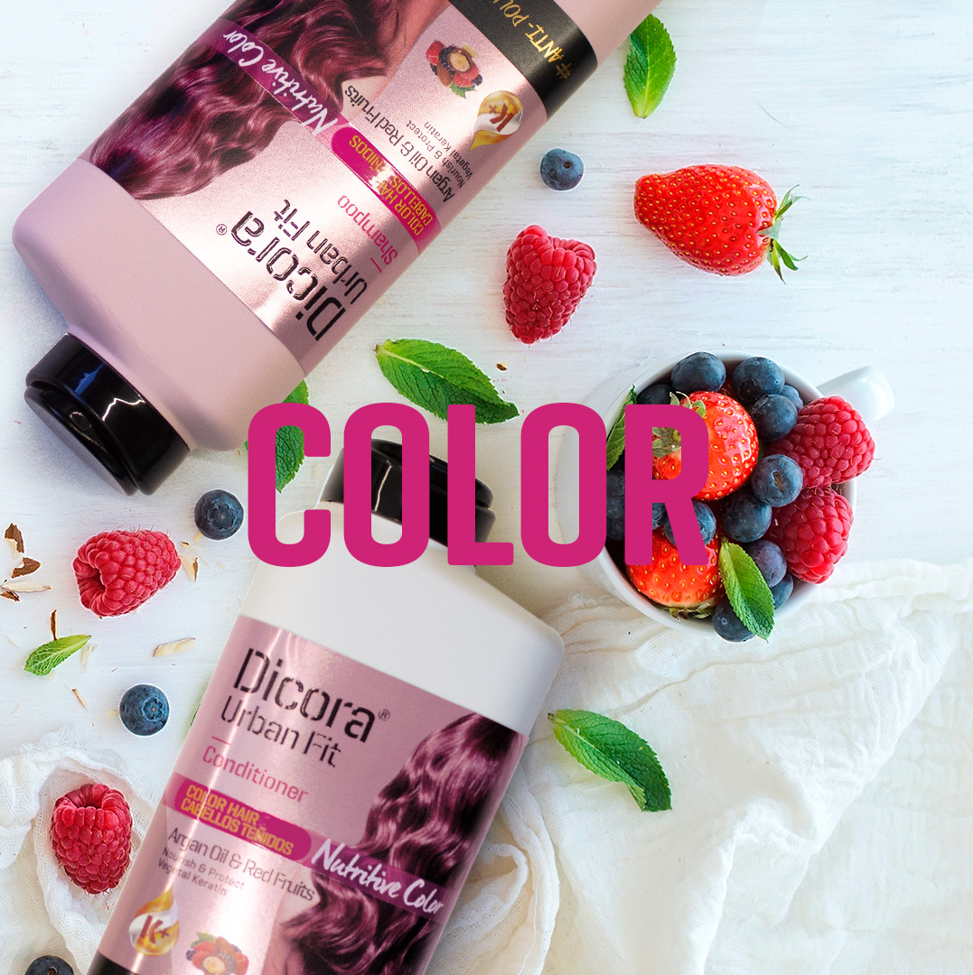 Dầu gội dành cho tóc nhuộm Dicora Urban Fit chiết xuất tinh dầu Argan 400ml