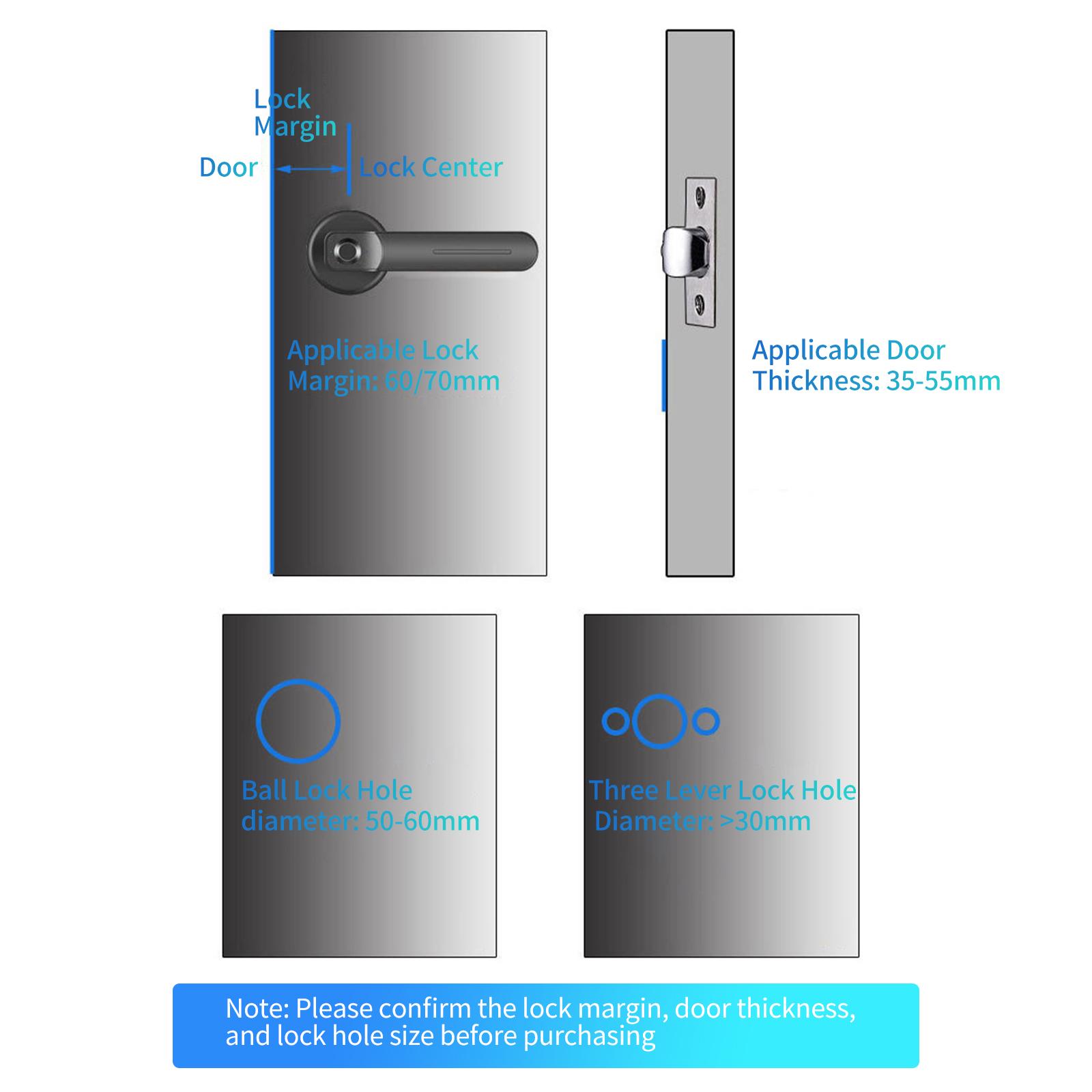 Khóa Cửa Thông Minh Vân Tay F180 30