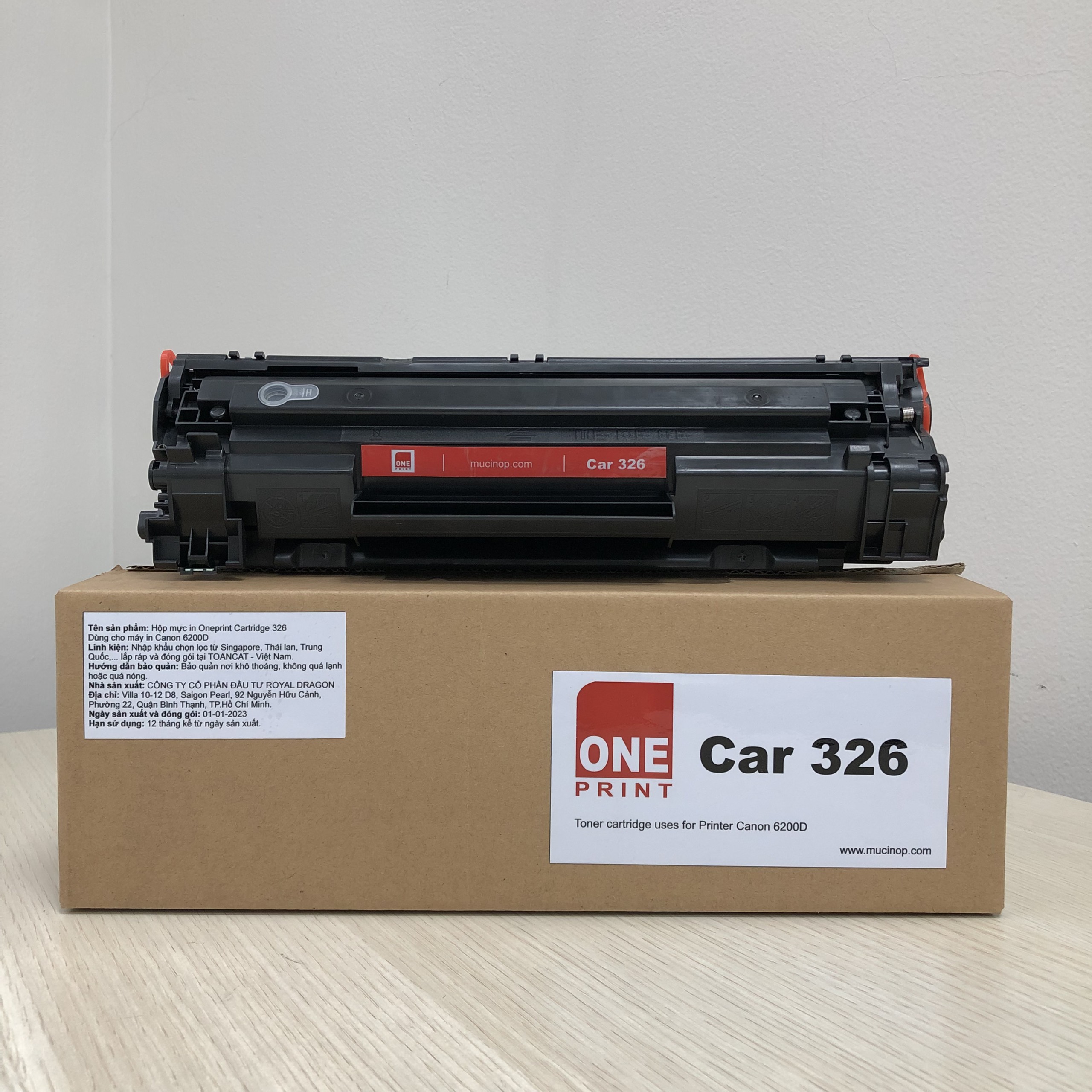 Hộp mực Cartridge 326 dùng cho máy in Canon 6200D