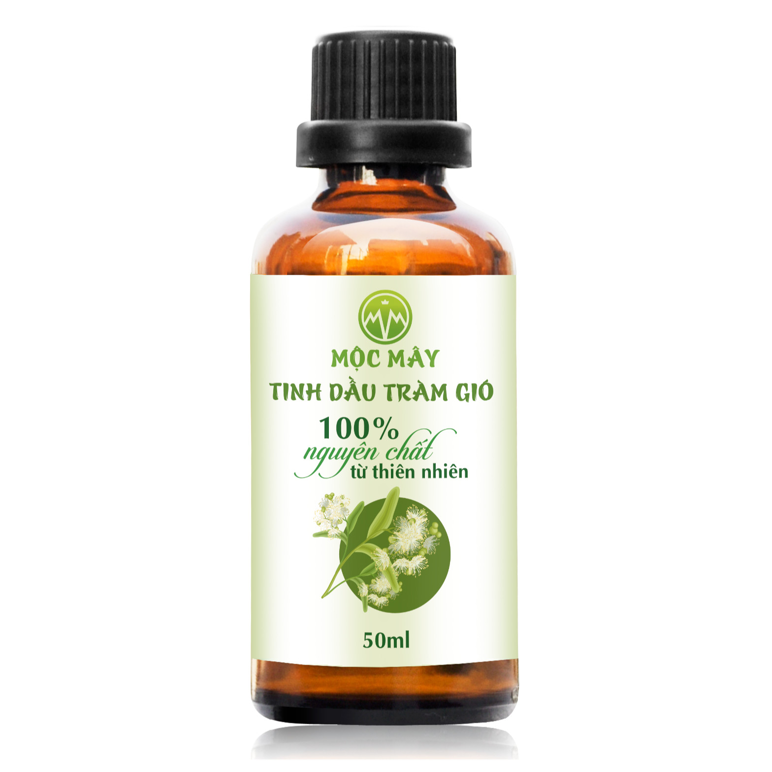 Tinh dầu Tràm Organic hữu cơ 50ml Mộc Mây - tinh dầu thiên nhiên nguyên chất 100% - dùng xông tắm ngừa cảm lạnh, giảm côn trùng cắn đốt cho Bé, Trẻ sơ sinh và Trẻ nhỏ | An toàn cho làn da nhạy cảm của Bé