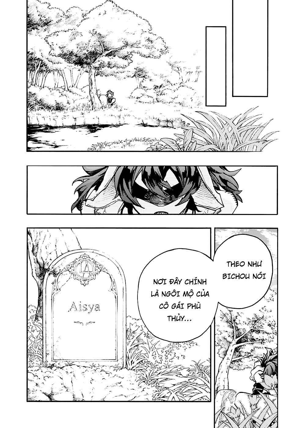 những bức họa quái dị của phù thủy chapter 15.2 22