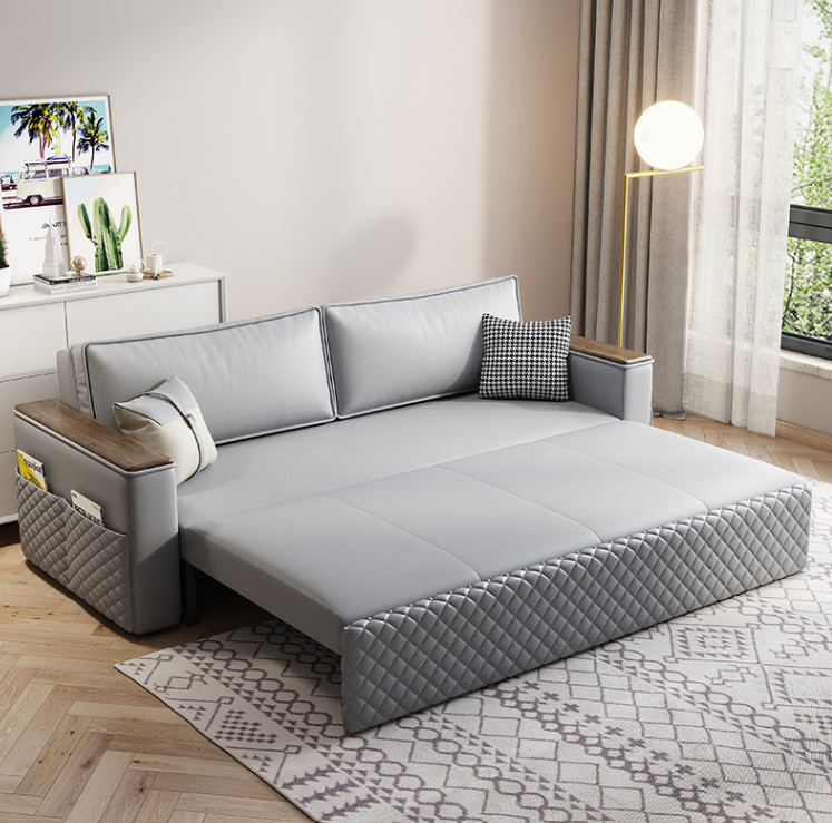 Sofa giường đa năng hộc kéo HGK-07 ngăn chứa đồ tiện dụng Tundo KT 1m9