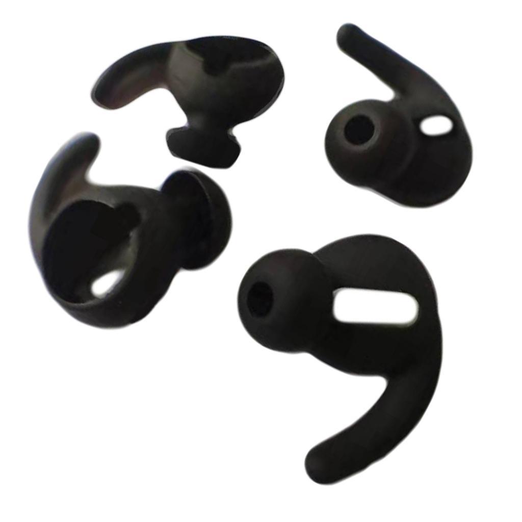 Earphone Cover Earbuds In-ear Tips Earmuffs w/ Case for White