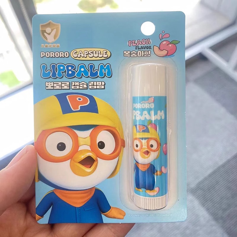 Son dưỡng chống nứt nẻ môi Pororo Lipbalm Hàn Quốc 4.2g