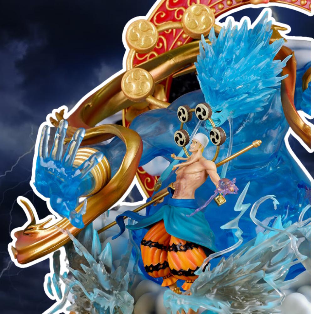 Mô Hình Enel Thần Sấm 36CM Mô hình One Piece Cao Cấp, Figure Mô Hình Anmie One Piece Luffy Vua Hải Tặc