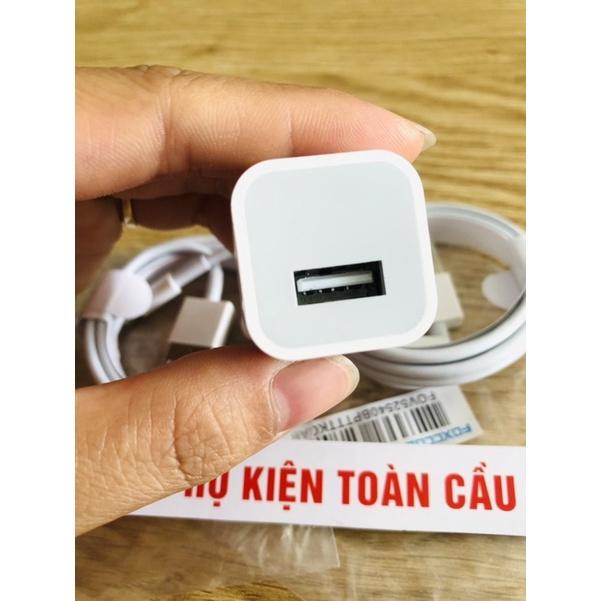 Củ cáp sạc 6ic nhà táo 5w sạc không nóng máy, An toàn sử dụng cho 5g đến Xsm - PHỤ KIỆN TOÀN CẦU