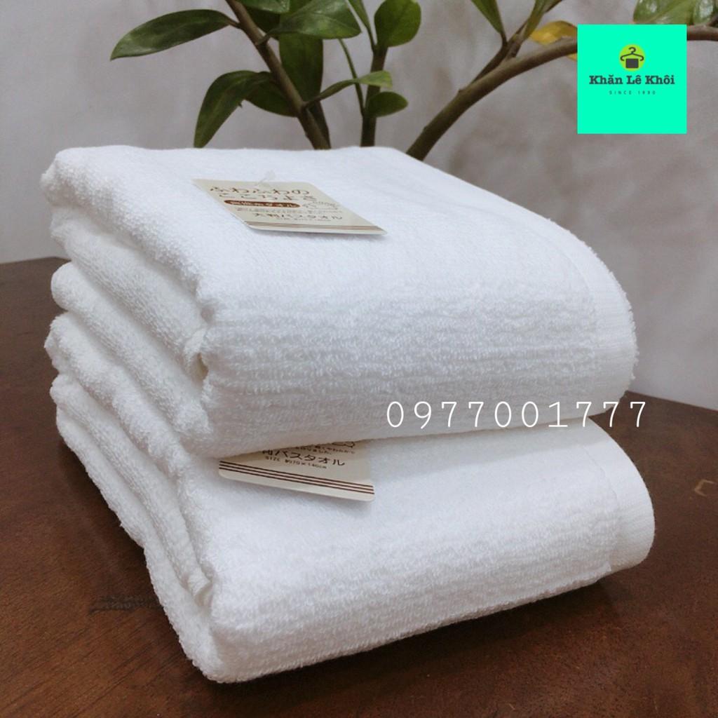 Khăn tắm khách sạn size lớn 100% Cotton  (65x130cm,400gr)