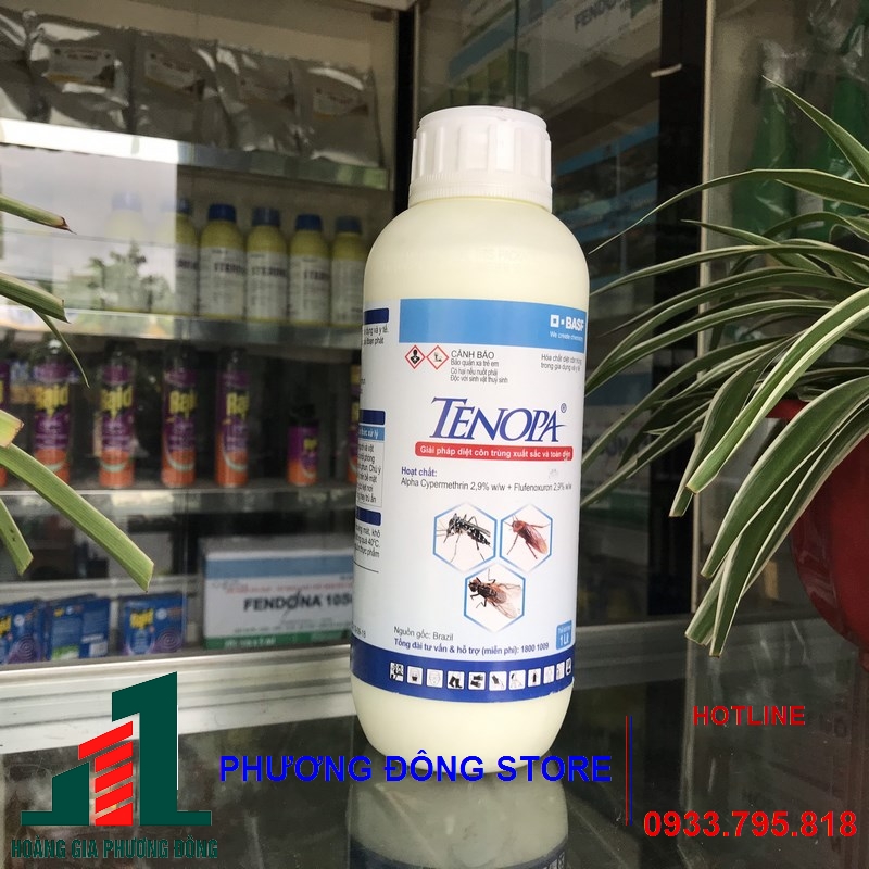 Thuốc diệt muỗi và côn trùng Tenopa 10SC-1 lít