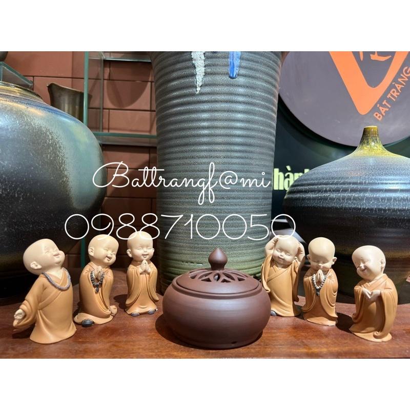 Lư xông trầm bằng gốm sành Bát Tràng