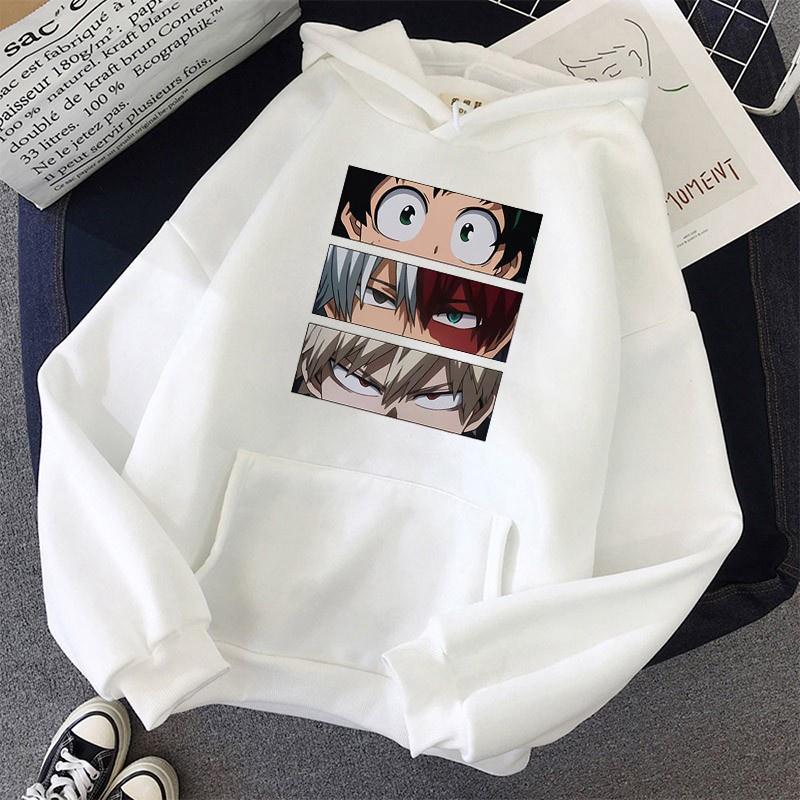 Áo Hoodie In Hình Anime My Hero Academia Shoto Todoroki Bakugo mẫu mới cực HOT giá rẻ