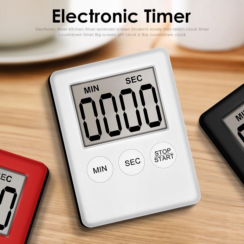 Đồng Hồ Hẹn Giờ Nấu Ăn Màn Hình Lcd Tiện Dụng