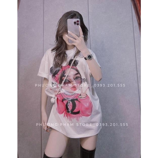 ÁO PHÔNG HÌNH CÔ GÁI