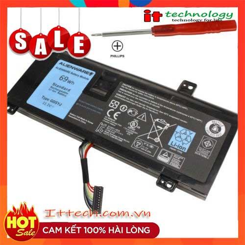 Pin Laptop Dùng Cho DELL ALIENWARE M14X R3  - Alienware 14 A14 M14X R3 R4 G05YJ 0G05YJ Y3PN0 8X70T